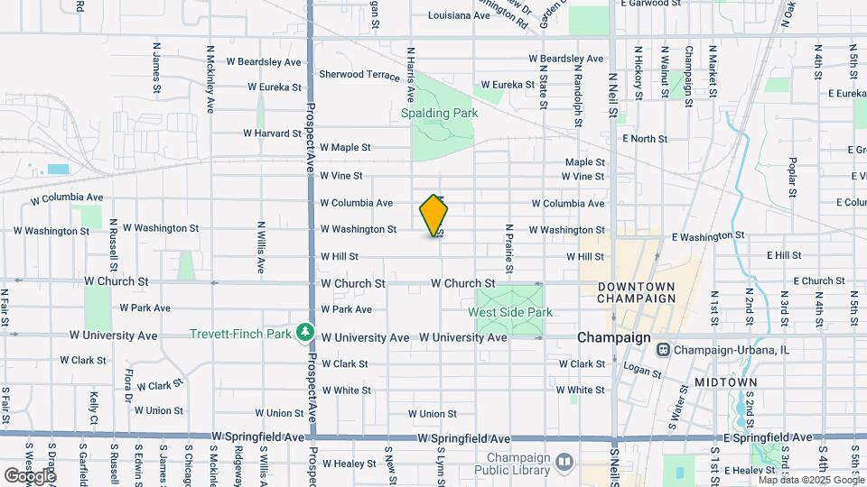 405 N Lynn St Map and Location Details