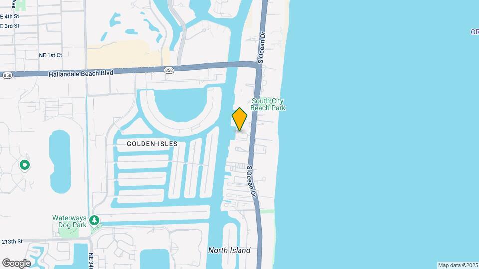 1945 S Ocean Dr Map and Location Details