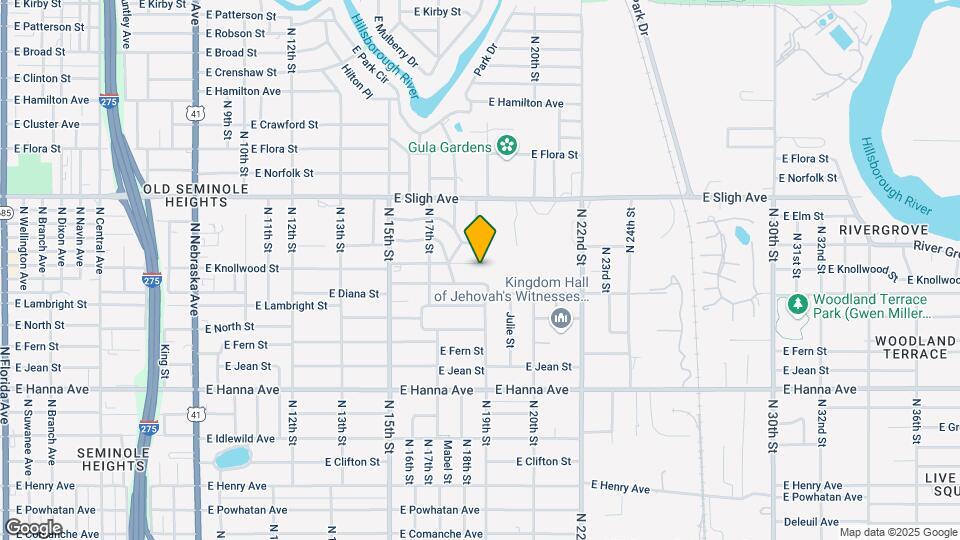 1809 E Knollwood St Map and Location Details