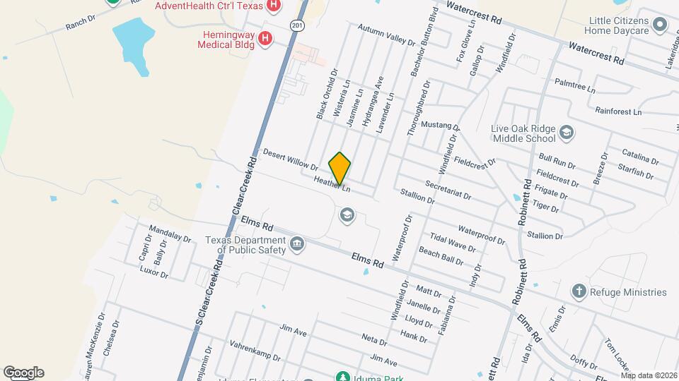 4906 Heather Ln Map and Location Details