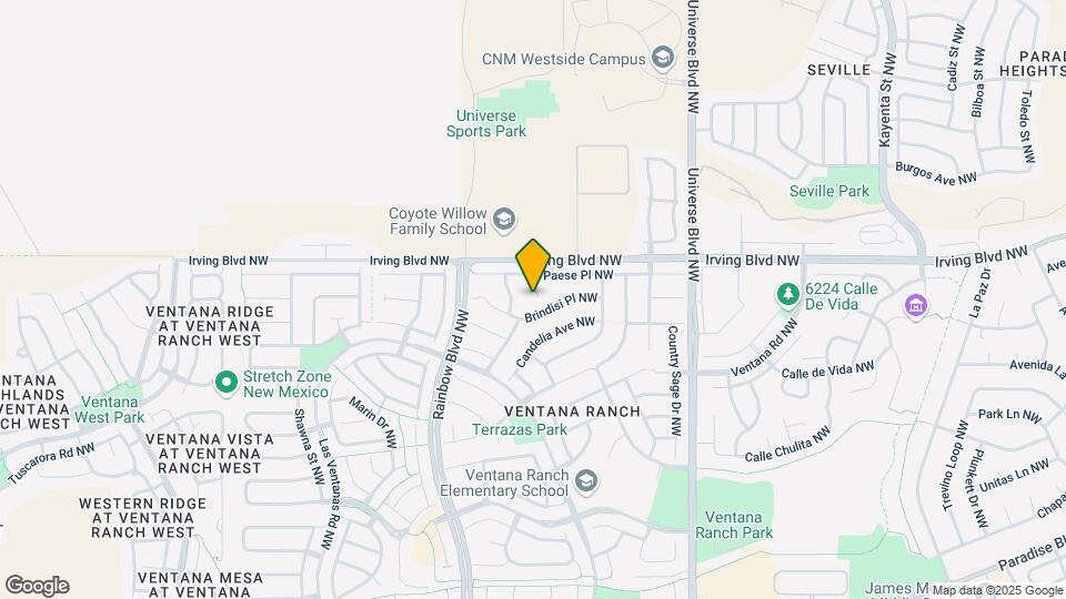 10501 Trieste Ct NW Map and Location Details