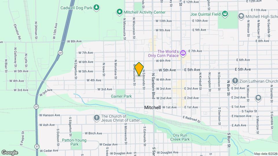 510 W 4th Ave Map and Location Details