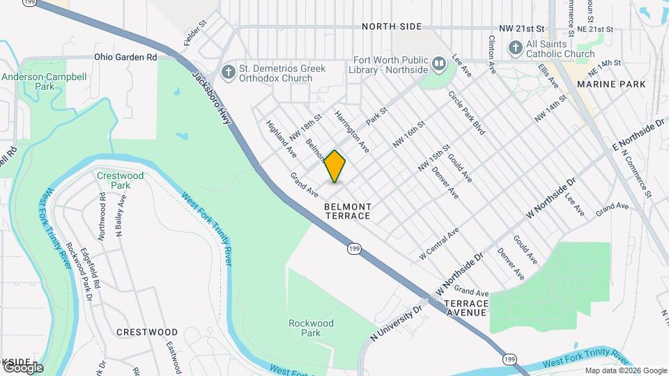 1302 NW 16th St Map and Location Details