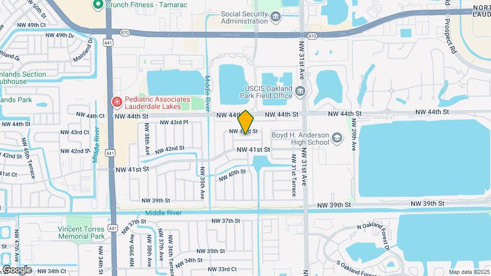 3301 NW 42nd St Mapa y Detalles de la Ubicación