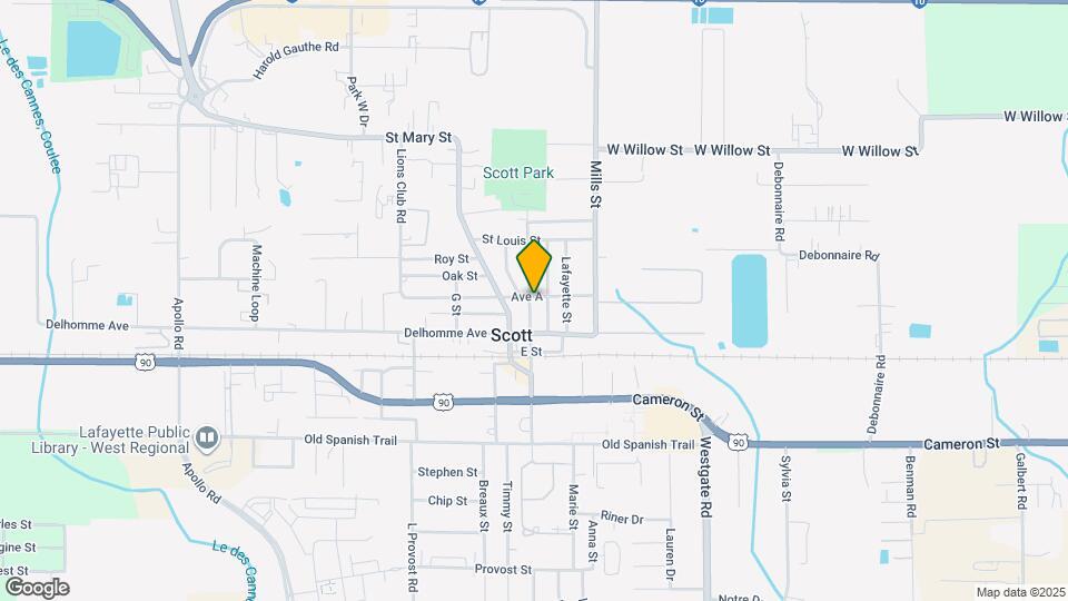 1115 Alfred St Map and Location Details