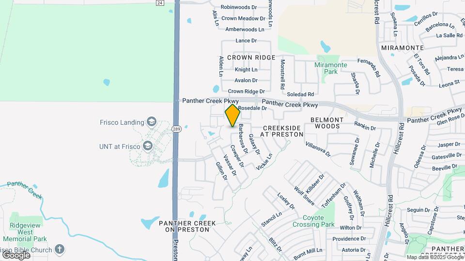 9514 Byron Dr Map and Location Details