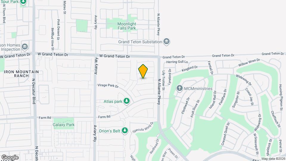 3827 Andorian Ave Map and Location Details