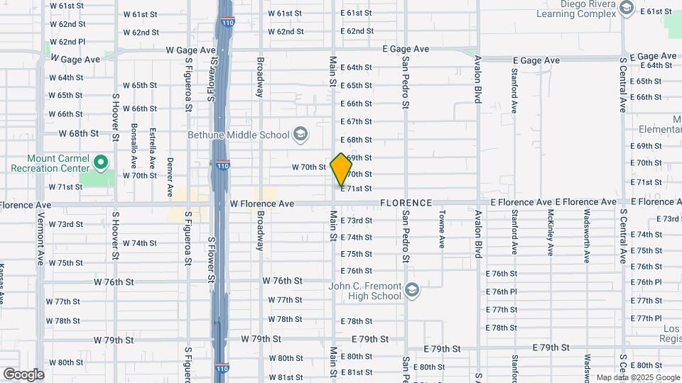 110 E 71st St Map and Location Details