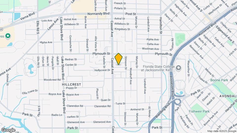 4841 Louisa Terrace Map and Location Details