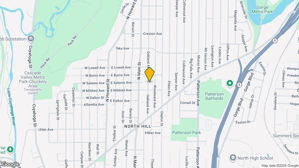 967-969 Oakland Ave Map and Location Details