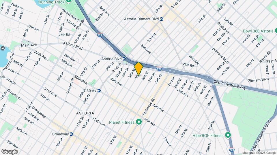 2539 35th St Map and Location Details