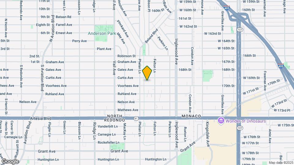 2511 Voorhees Ave. Map and Location Details