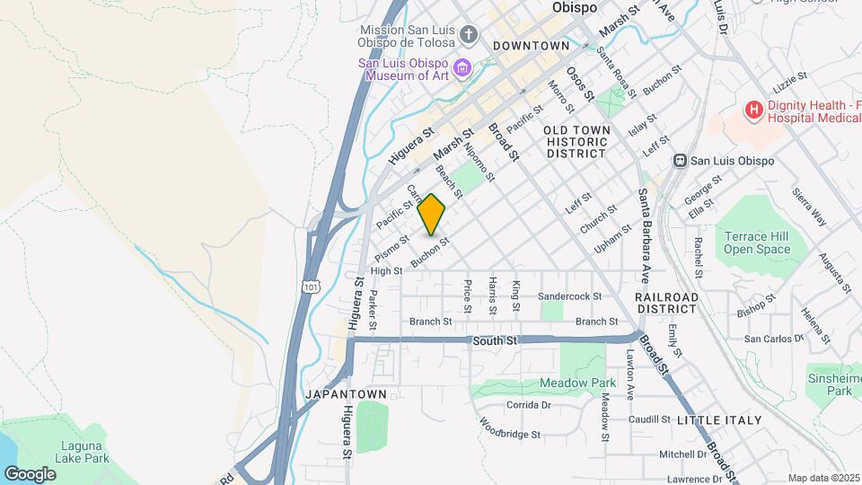 358 Buchon St Map and Location Details