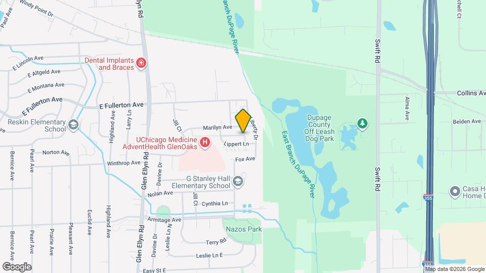 774 Asbury Dr Map and Location Details