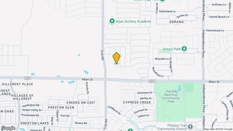 9322 Middle Ground Place Map and Location Details