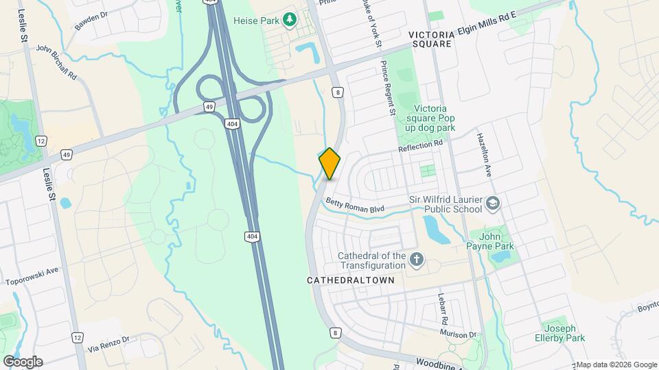 10587 Woodbine Ave Map and Location Details