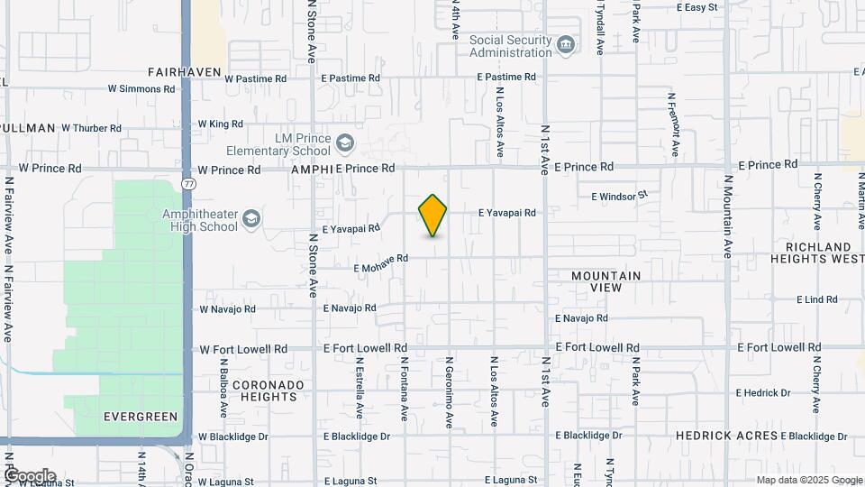 325-339 E Mohave Rd Mapa y Detalles de la Ubicación