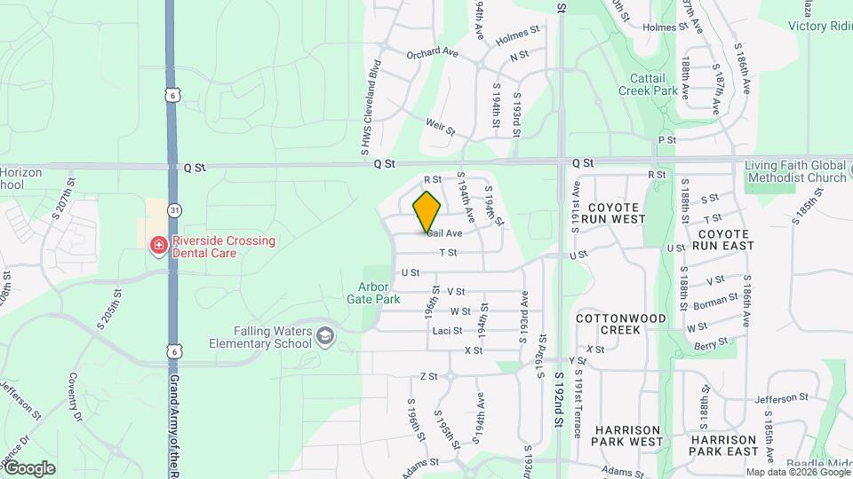 19607 Gail Ave Map and Location Details