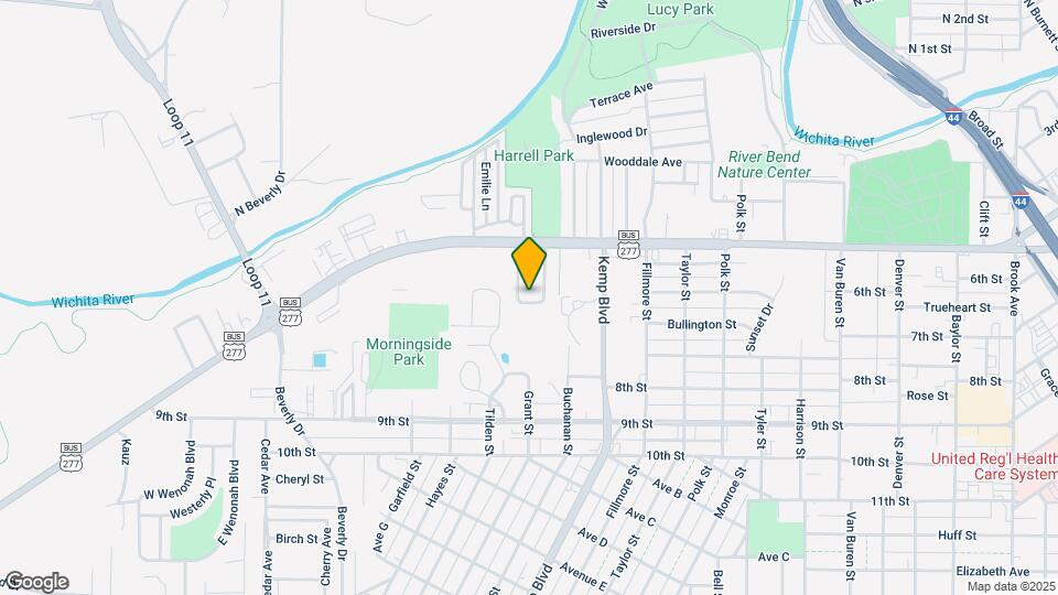 523 W Inwood Dr Map and Location Details