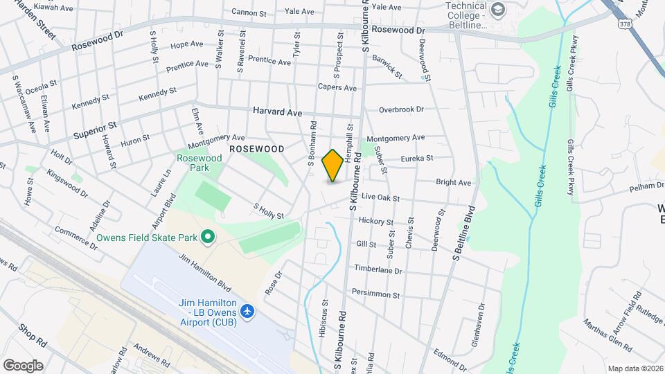 3704 Riviera Rd Map and Location Details