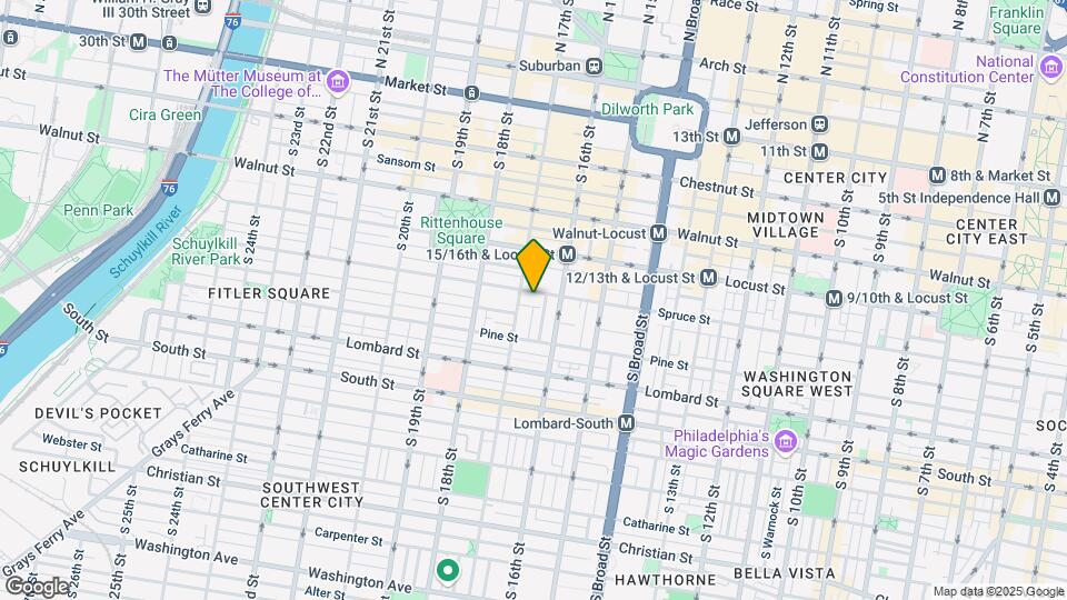1624 Spruce St Mapa y Detalles de la Ubicación