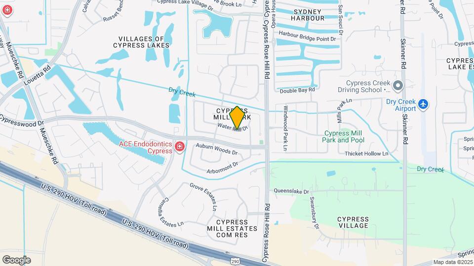 18223 Water Mill Dr Map and Location Details