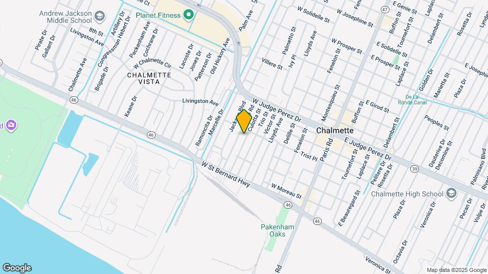 2308 Culotta St Map and Location Details
