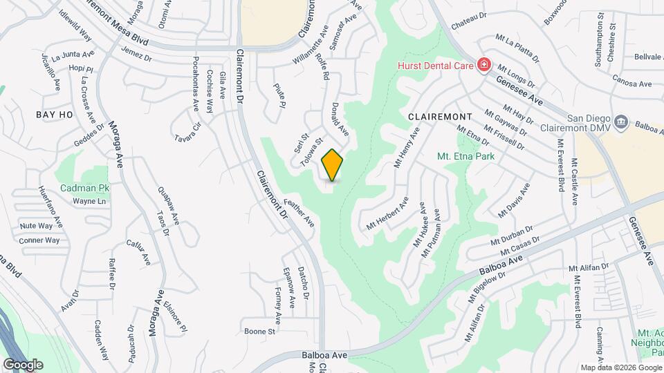 4183 Donald Ct Map and Location Details