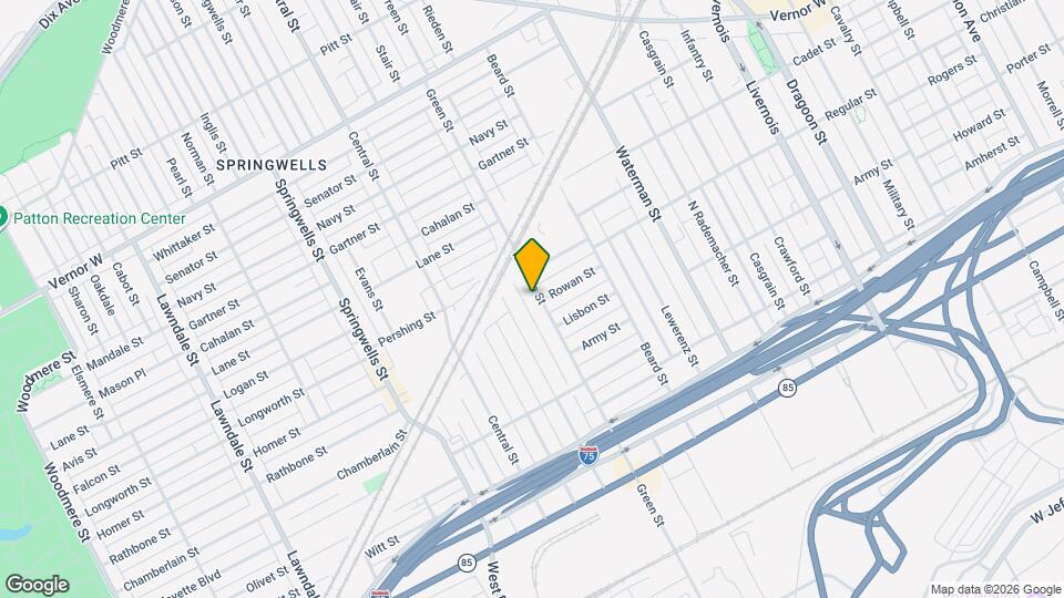 1409 N Green St Mapa y Detalles de la Ubicación