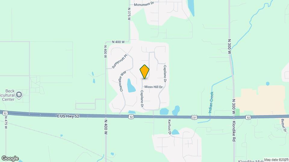 3801 W Capilano Dr Map and Location Details