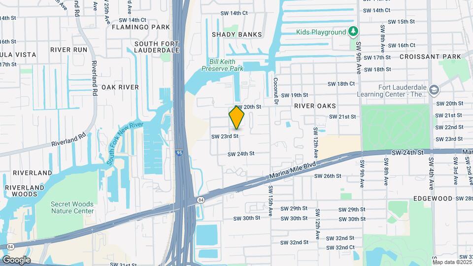 1719 SW 23rd St Map and Location Details