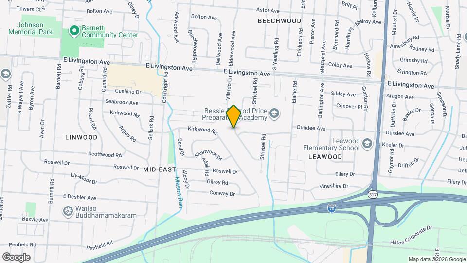 1565 Vilardo Ln Map and Location Details