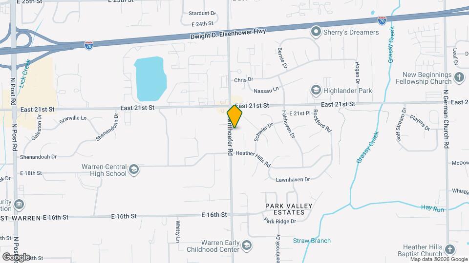 1951 N Mitthoefer Rd Map and Location Details