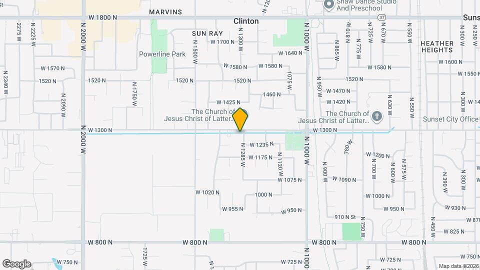 1267 N 1285 W Map and Location Details