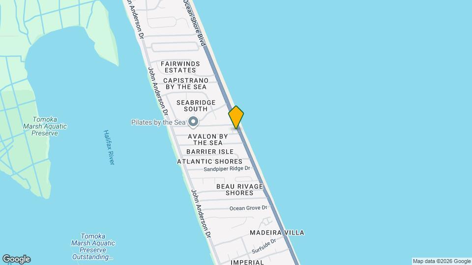 3070 Ocean Shore Blvd Map and Location Details