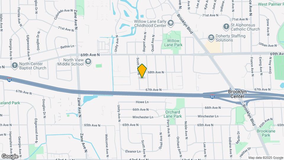 6724 Scott Ave N Map and Location Details