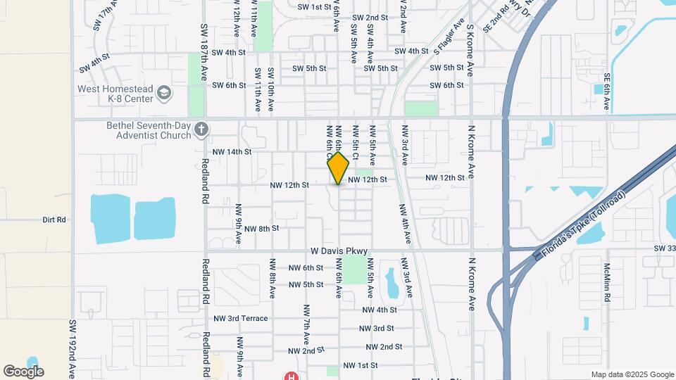 610 NW 11th St Map and Location Details