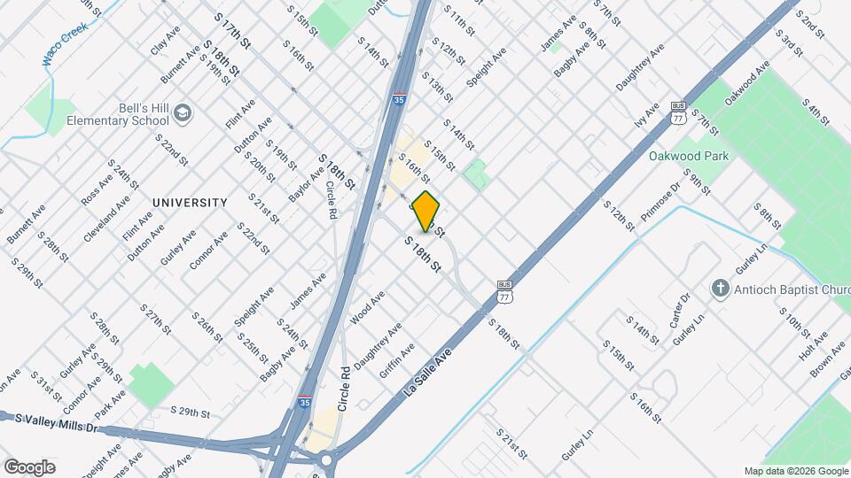 1711 Wood Ave Map and Location Details