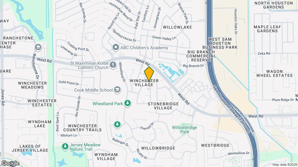 9815 Rock Pass Dr Map and Location Details