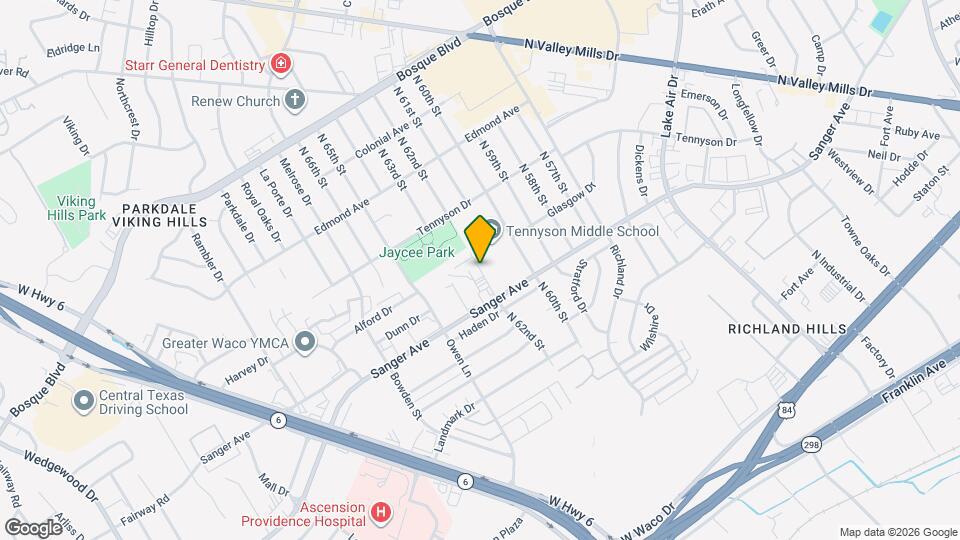 704 N 62nd St Map and Location Details