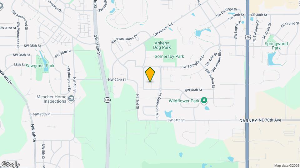 4404 SW Elm Ct Map and Location Details