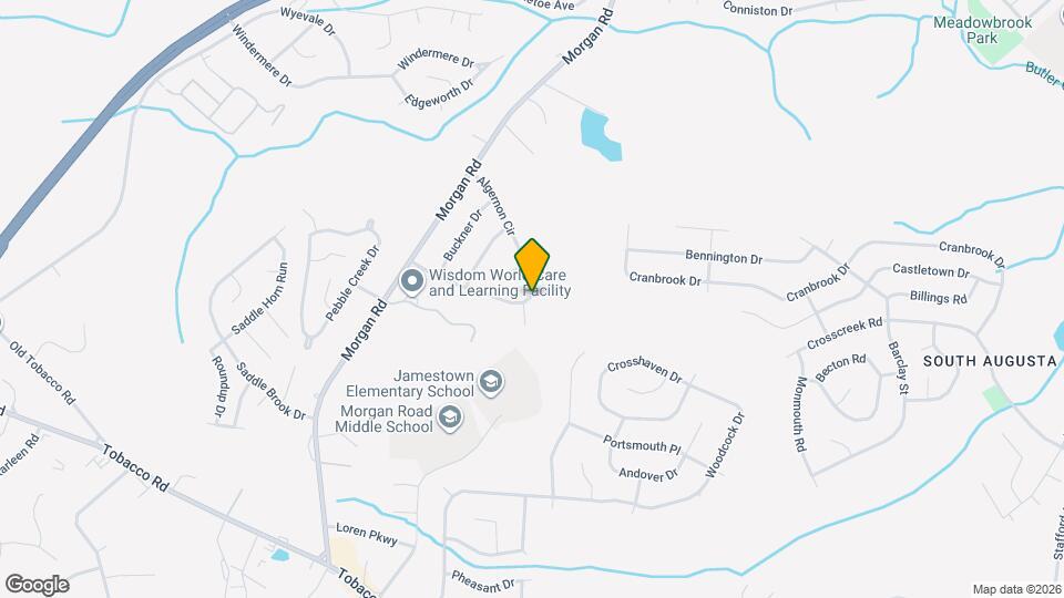 2942 Algernon Cir Map and Location Details