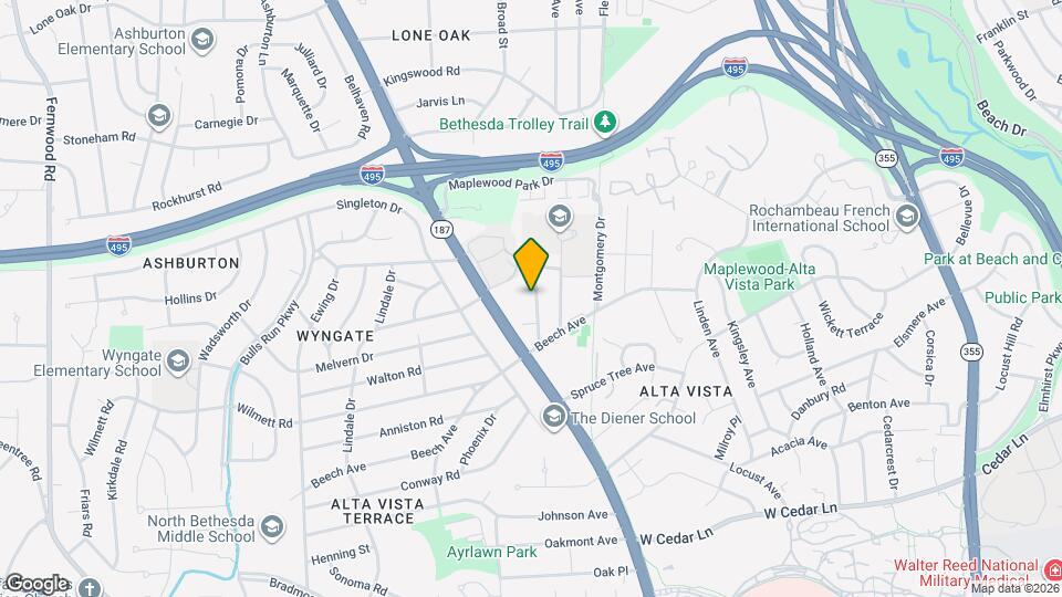 9514 Edgeley Rd Map and Location Details