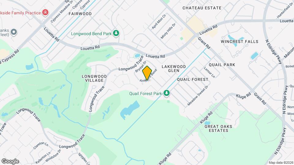 11819 Amyford Bend Map and Location Details