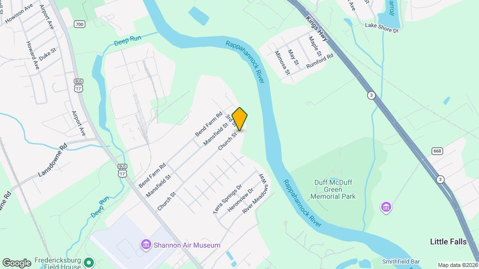 233A Church St Map and Location Details