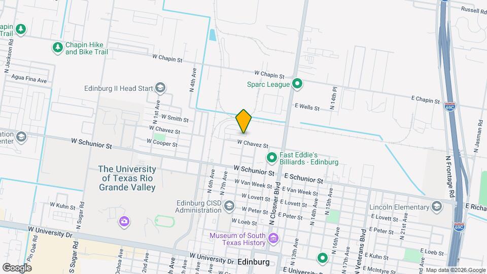 414 W Pirul St Mapa y Detalles de la Ubicación