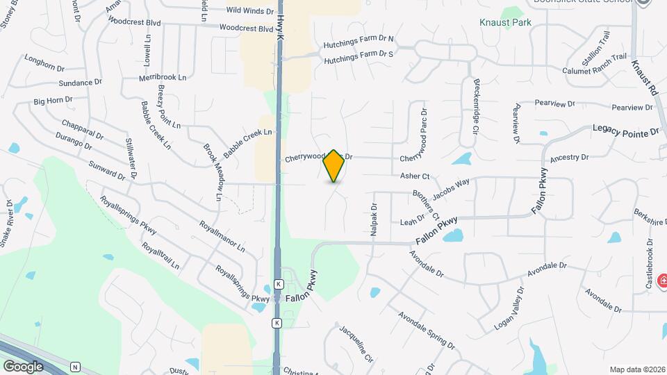 2731 Red Cedar Parc Dr S Map and Location Details