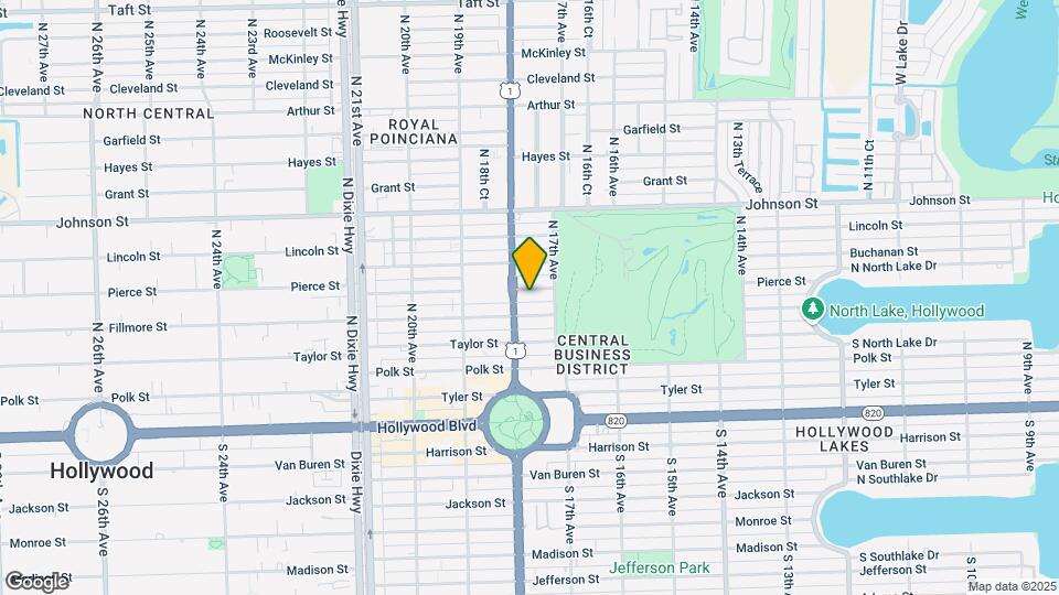 1728 Pierce St Mapa y Detalles de la Ubicación