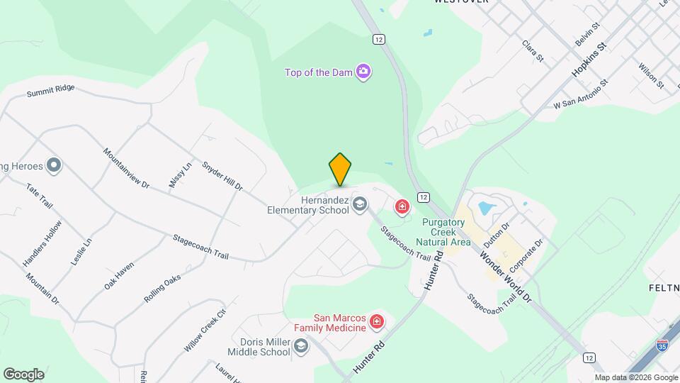 416 Stagecoach Trail Map and Location Details