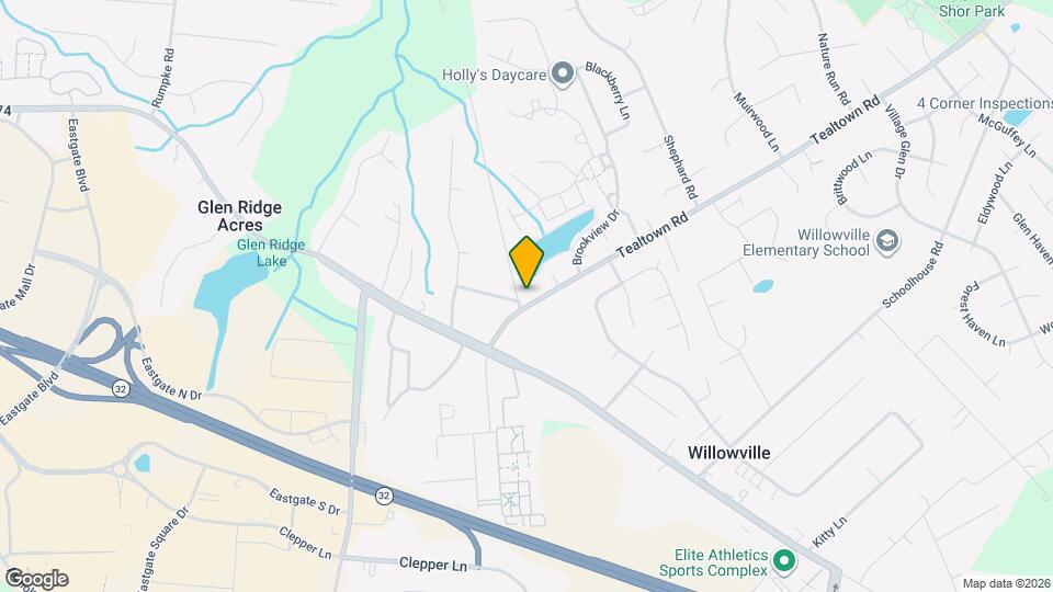 4507 Tealtown Rd Map and Location Details